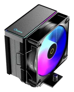 Ocypus Gamma A40 ARGB Процессорный воздушный кулер с вентилятором 10 см Гидродинамический подшипник Черный