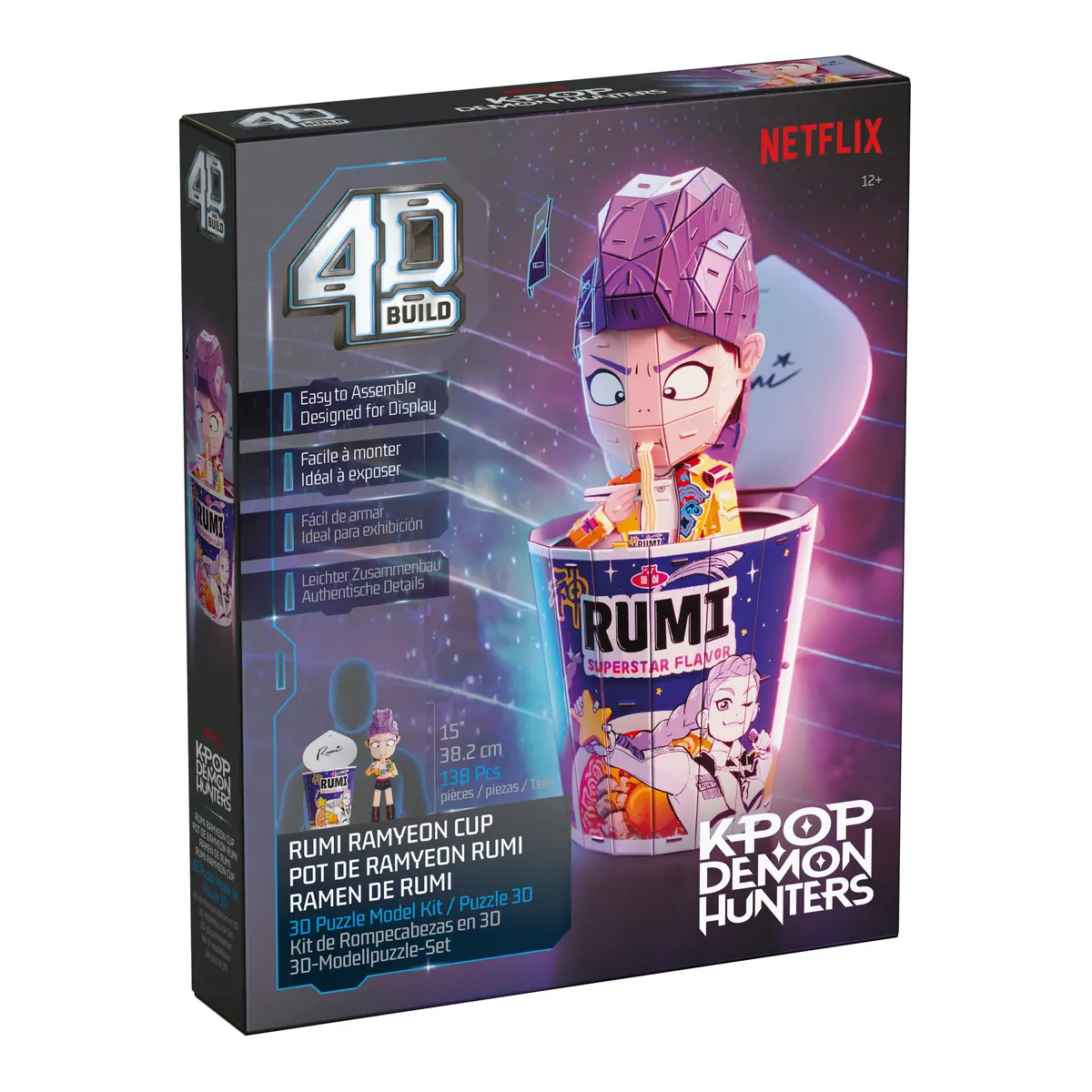 Spinmaster 4D Build Rumi ramen krūzē 3D puzle Photo 8