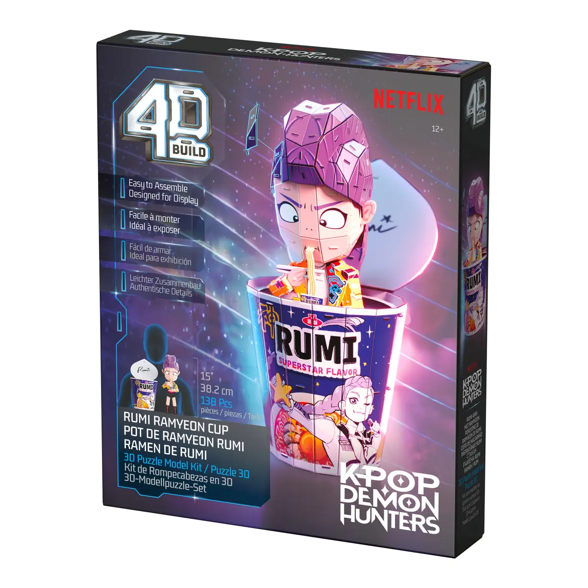 Spinmaster 4D Build Rumi ramen krūzē 3D puzle Photo 9