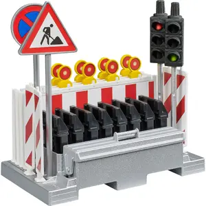 BRUDER 62009 traffic safety set with traffic lights
