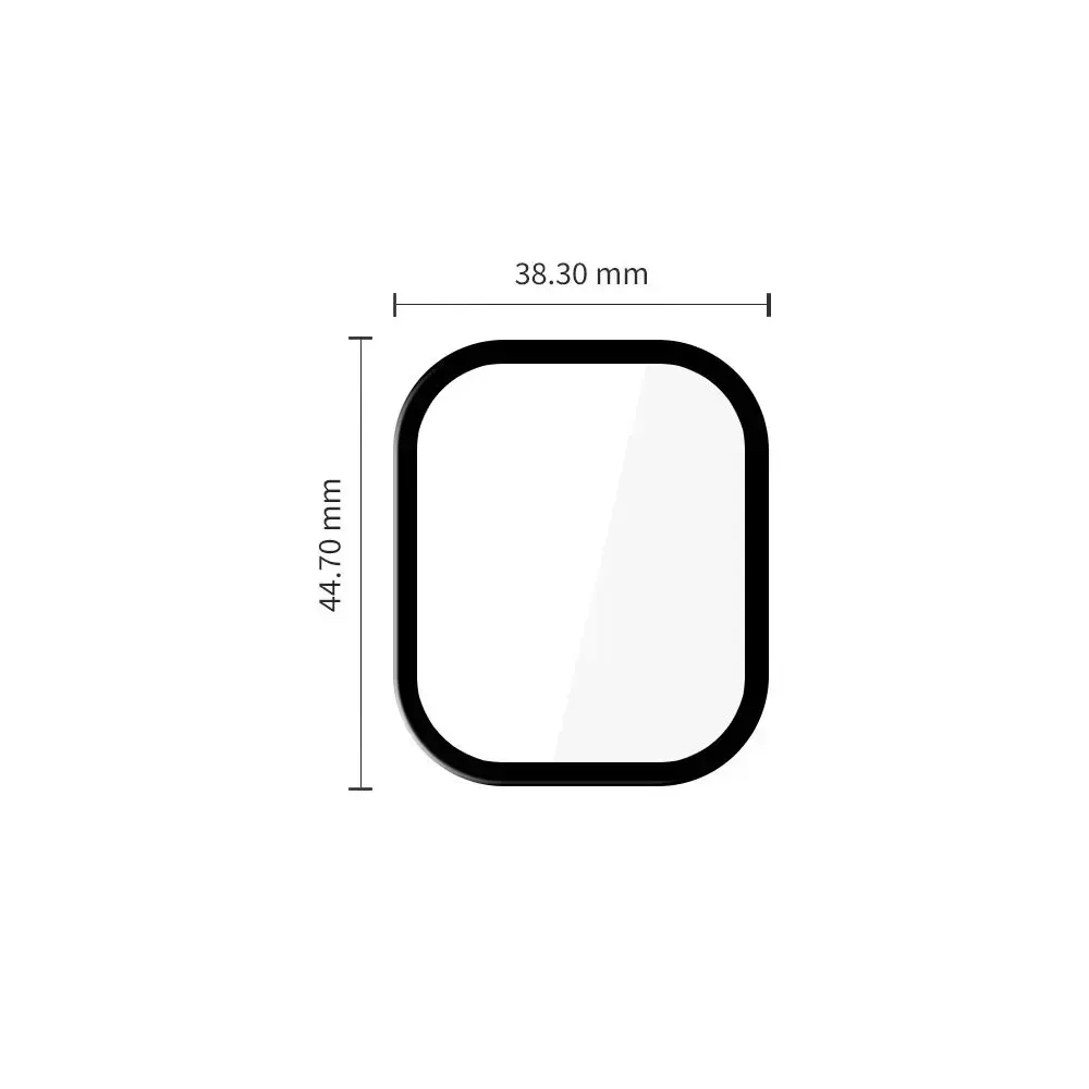 Стекло Tech-Protect для Redmi Watch 6 Черный (2 шт.) Photo 2