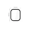 Стекло Tech-Protect для Redmi Watch 6 Черный (2 шт.) Photo 2