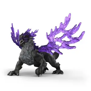 Schleich ELDRADOR CREATURES Shadow Dragon 70898 Multicolour Plastic Toy Figure for Children Aged 4 Years and Older