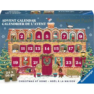 Ravensburger Puzzle Advent Calendar Christmas at Home - German Edition