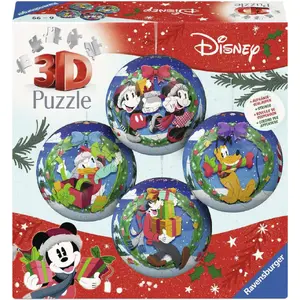 Ravensburger 3D Puzzle Ball Disney Christmas Ball Set - German Edition