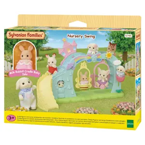 Epoch Sylvanian Families - adventure kindergarten swing with figure