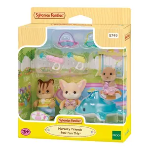 Epoch Sylvanian Families - Adventure Kindergarten Friends "Pool Fun"