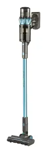 Profi-Care PC-BS 3138 A Upright Vacuum Cleaner Battery Dry HEPA Bagless 500 W Grey Turquoise 2.5 Ah 25.9 V 45 min Runtime