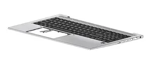 HP M35818-041 laptop replacement keyboard with German layout