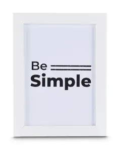 Hama Arian Single Picture Frame White MDF FSC 100% Certified for 20 x 30 cm Photos