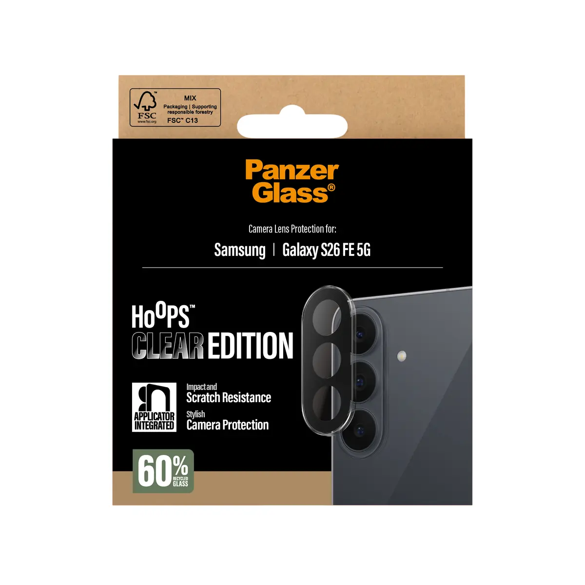 PanzerGlass Hoops kameras aizsargs Samsung Galaxy S26 FE 5G Photo 3