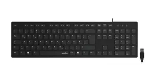 SPEEDLINK NIALA keyboard Universal USB QWERTZ German Black