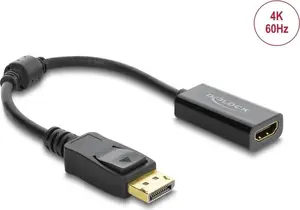 Delock Aktīvs DisplayPort 1.4 uz HDMI Adapters 63006 4K 60 Hz HDR