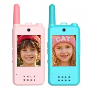 ekids XJ18 Video Walkie-Talkie Blue and Pink