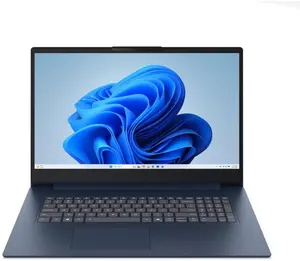 Lenovo IdeaPad Slim 3i 17IWC11 Laptop with 17.3" FHD IPS Display, Intel Core 5 320 Processor, 8GB DDR5 RAM, 512GB SSD, Intel Graphics, and No Operating System in Cosmic Blue