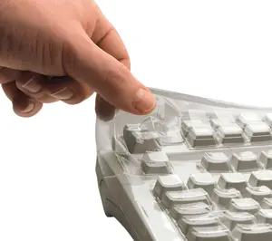 Tastatūras pārvalks Cherry Wetex priekš G80-3000 un G81-3000 105 taustiņi caurspīdīgs 0.25 mm