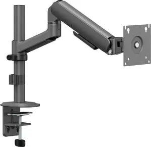 Secomp STANDARD Pole Mount Monitor Arm, Mechanical Spring, 17-32 Inch, Max. 10 kg, Black