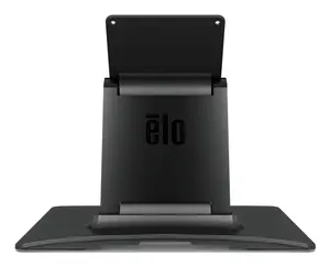 Elo Touch Solutions E388675 POS Sistēmu Statīvs Melnā un Sudraba Krāsā ar 100 x 100 mm VESA Stiprinājumu