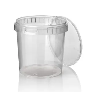Papstar 86540 Disposable Food Storage Container Plastic Transparent 0.77 L