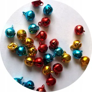 MFP paper Metal Bells Christmas Decoration 1 cm 30 pieces