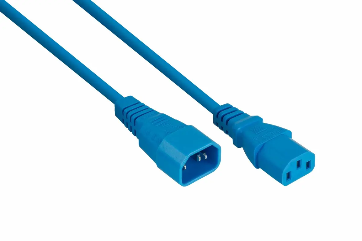 Kabel zasilający Alcasa kabelmeister Kaltgeräteverlängerung C14