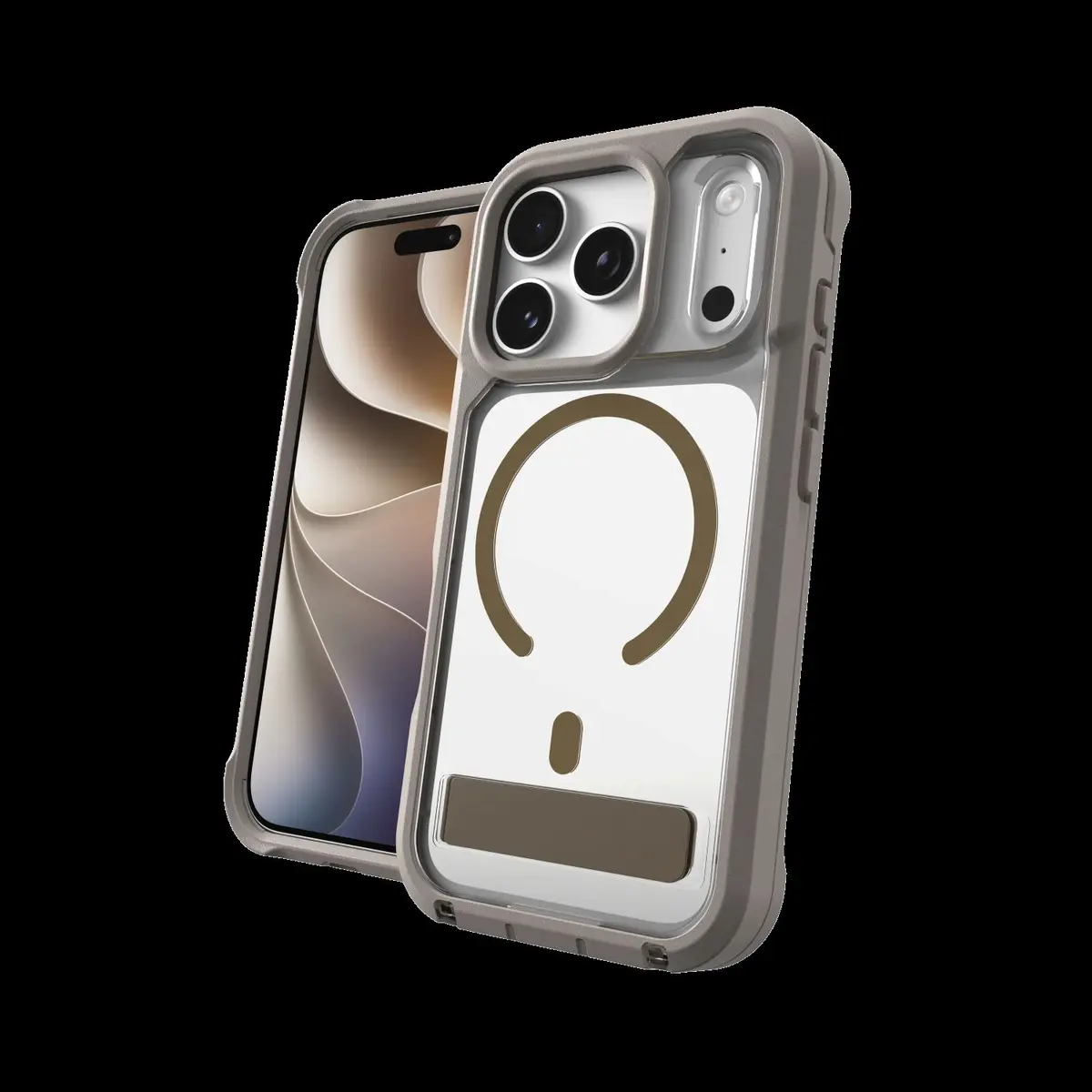 Zagg Rainier Snap Kickstand Vāciņš Apple