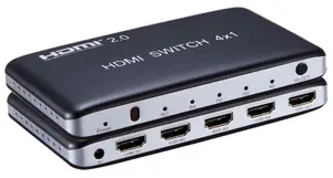 PremiumCord HDMI switch 4:1, plastic, remote control