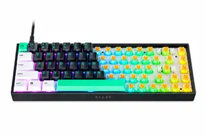 Razer Reclusa X Mini 65% Mechanical Gaming Keyboard Wired US Layout Razer Mechanical Switches Gen-3 Tactile Chroma RGB Black