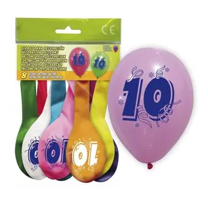 GLOBOLANDIA Ovālie gaisa baloni Cipars 2 Modelis 5206-10