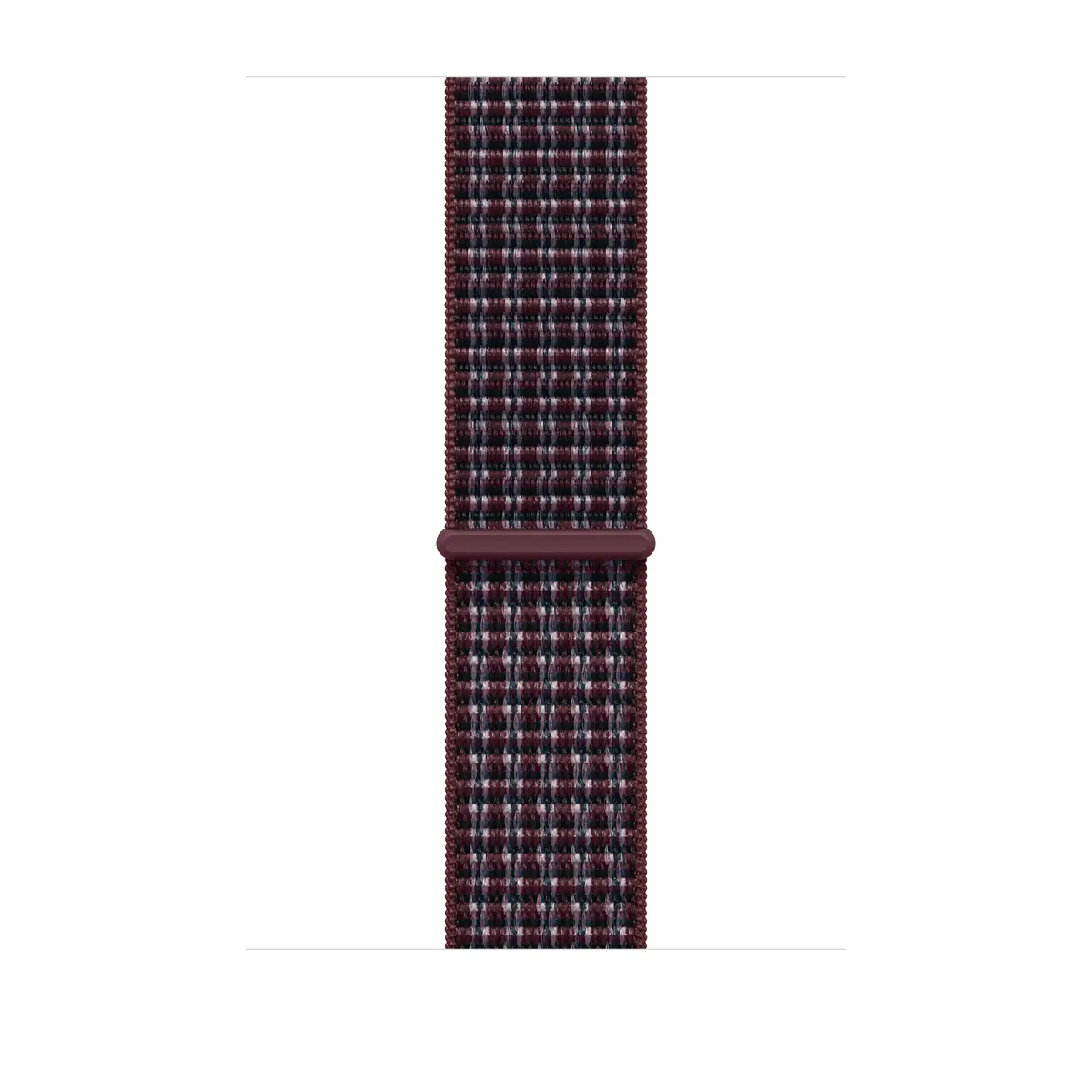 Apple 46mm Burgundy Plaid Sport Loop
