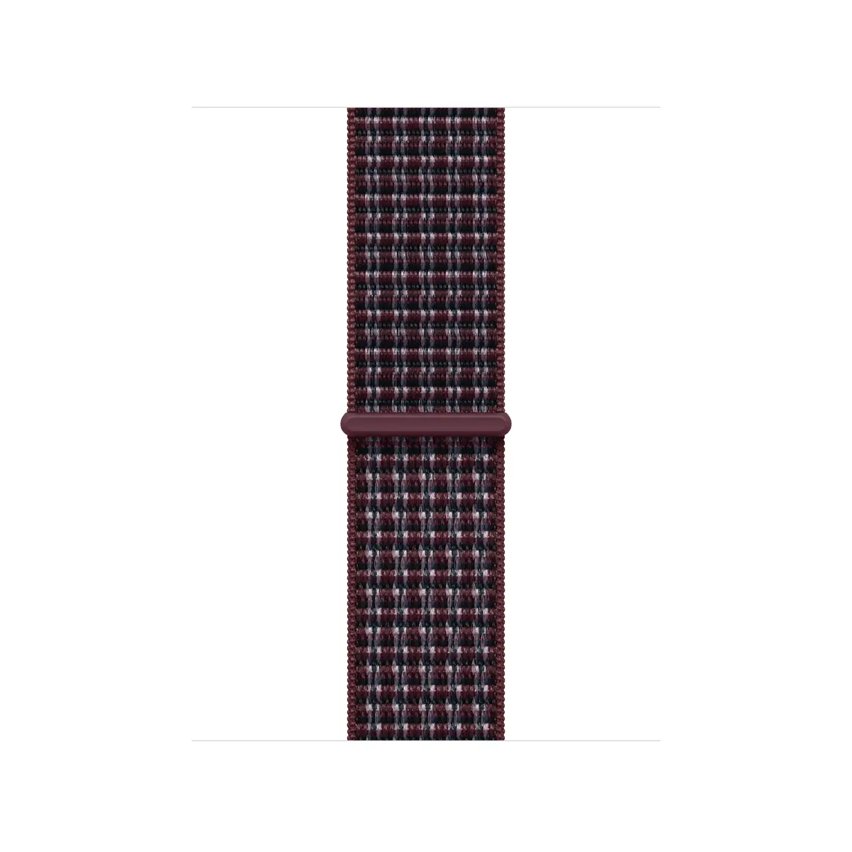 Apple 42mm Burgundy Plaid Sport Loop
