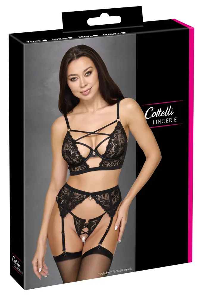 Bra Suspender Set 75B/S, 22158101231, 4024144695003