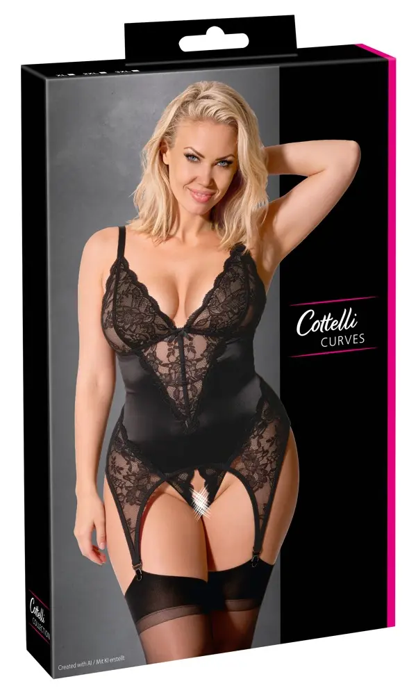 Cottelli Collection Veļas komplekts Basque Set