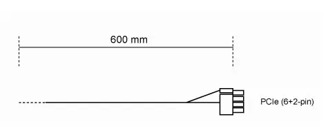 be quiet! CP-6610 PCI-E Power Cable Photo 2