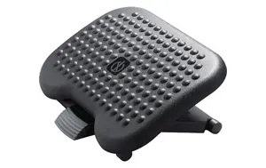 HANSA 41-5051.005 Foot Rest Black Plastic 15 - 15° Tilt Angle