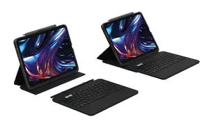ZAGG Pro Keys 2 Bluetooth Tastatūra QWERTZ Vācu Melna Apple iPad Pro 11 M4 Bezvadu