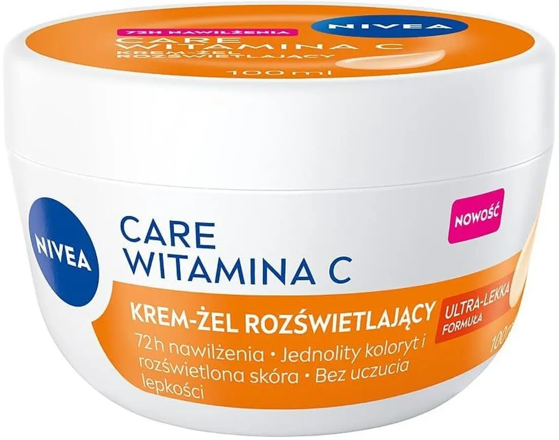 Nivea Care Vieglais krēms 100ml ar