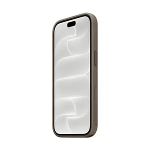 Apple iPhone 18 Pro TechWoven Vāciņš ar MagSafe Taupe Poliesters un TPU
