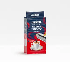 Кофе молотый Lavazza Crema e Gusto Classico Средняя обжарка Смесь Арабики и Робусты 250 г