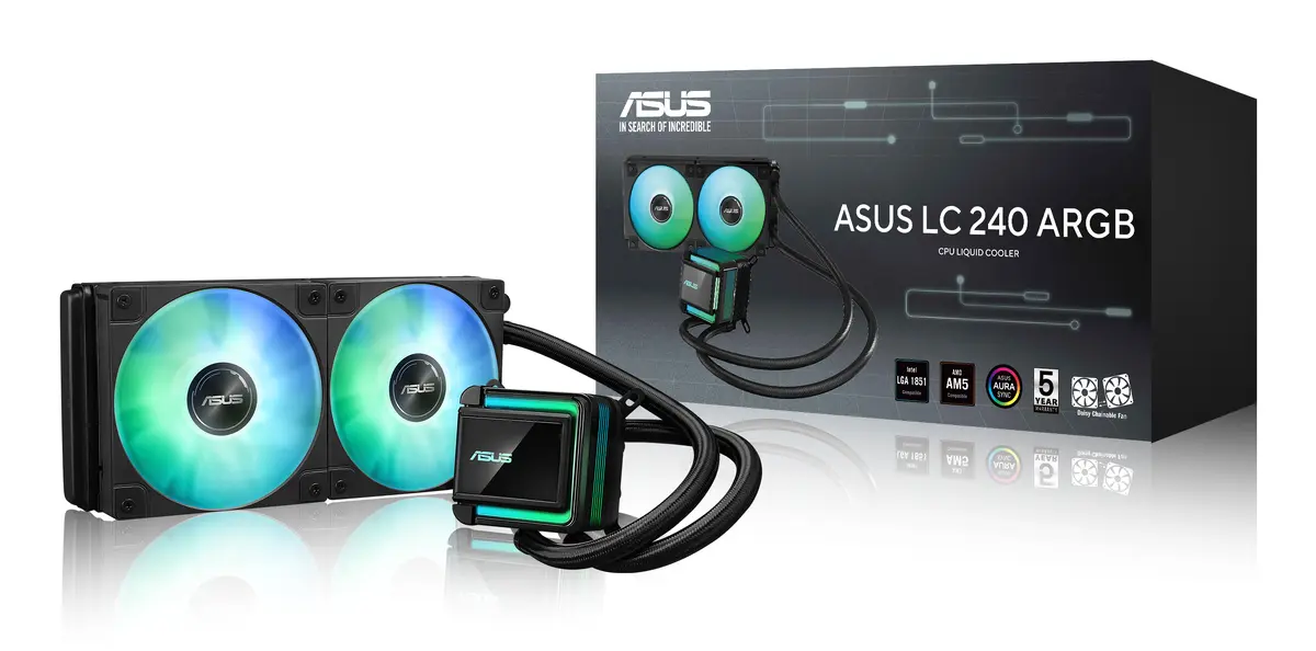 Asus WAK LC 240 ARGB, 90RC0201-B0EAY0