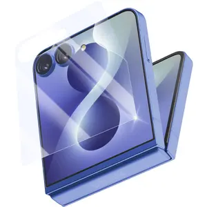 Cellularline Impact Film ekrāna aizsargplēve Samsung Galaxy Z Flip8 ierīcei, caurspīdīgs termoplastiskais poliuretāns