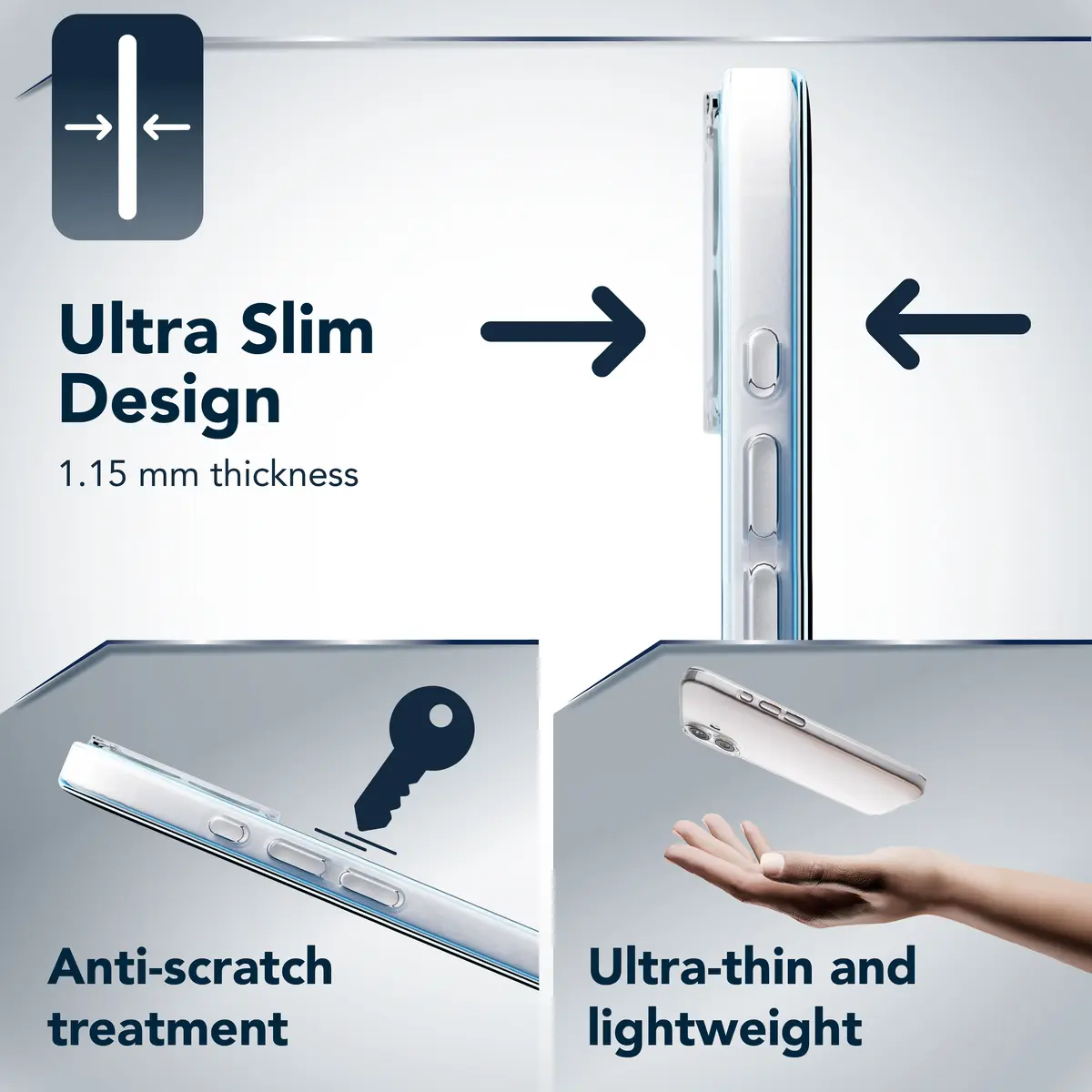Cellularline Ultra Slim Mag vāciņš iPhone 18 Pro Photo 4