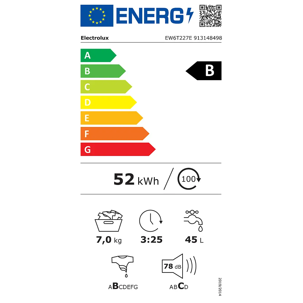 Стиральная машина Electrolux EW6T227E Photo 3