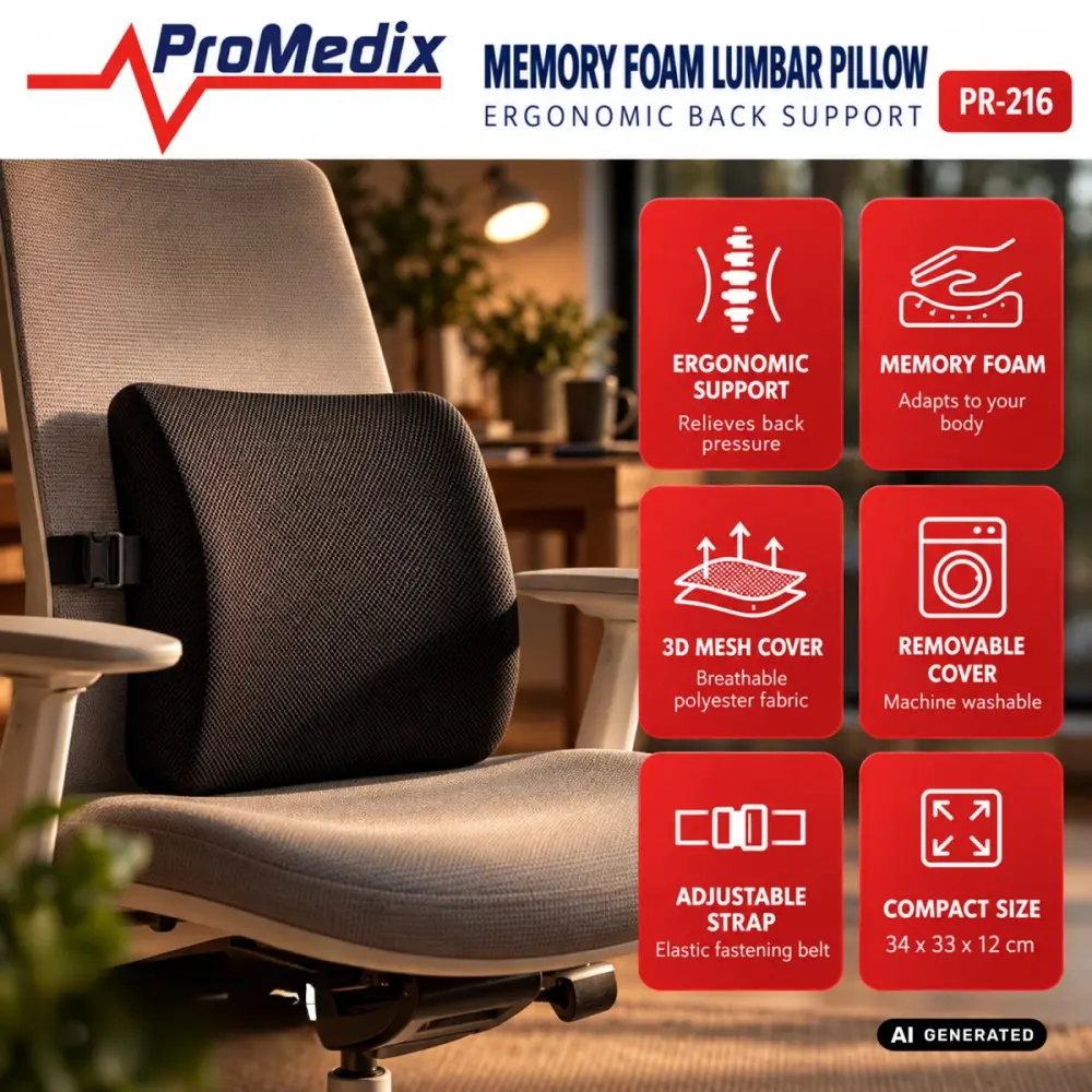 Поясничная подушка ProMedix PR-216 Photo 3