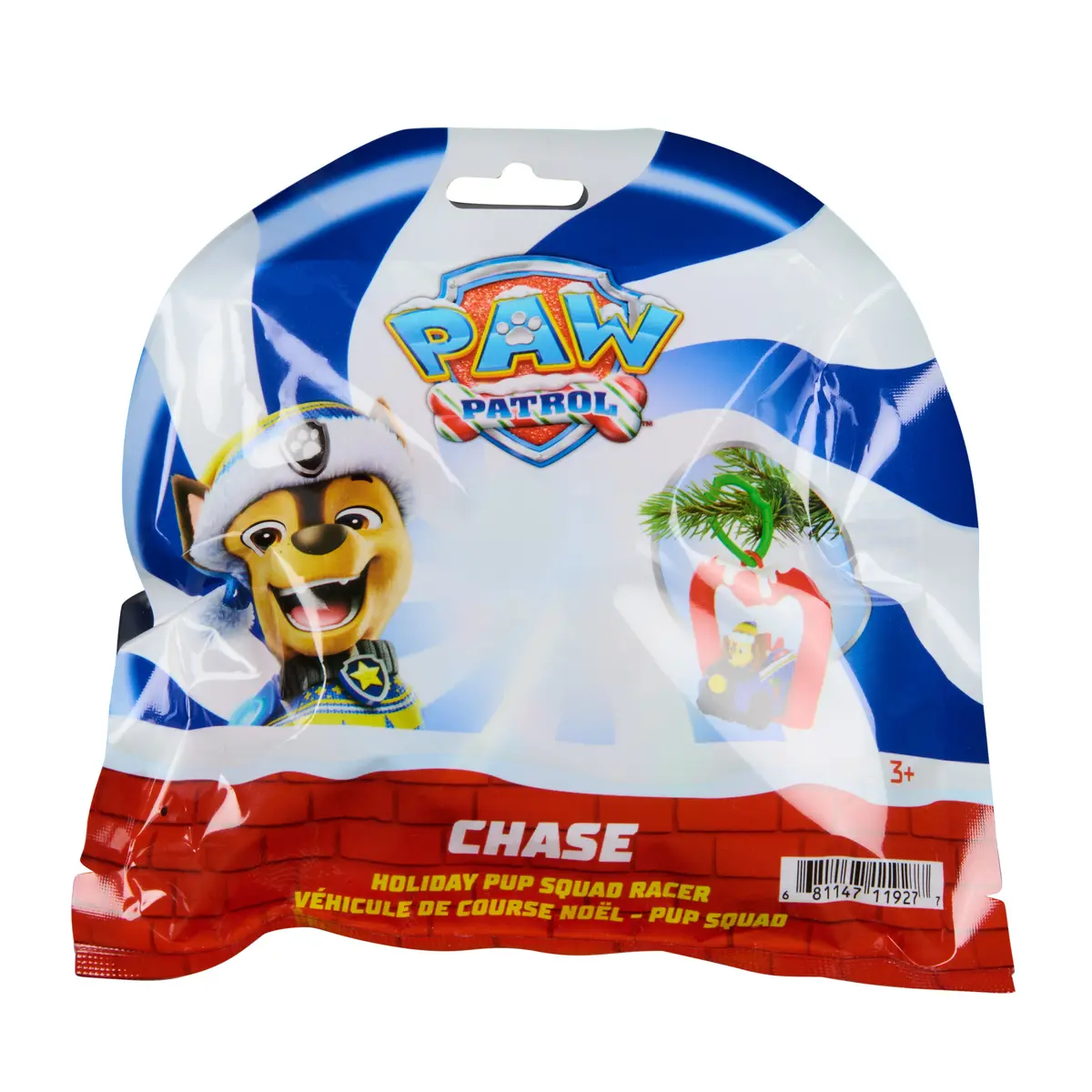 PAW Patrol Chase Holiday Pup Squad Racer Spin Master Photo 2