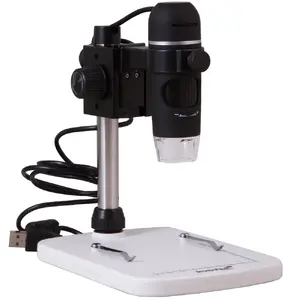 Levenhuk DTX 90 Digital Microscope with 300x Maximum Magnification 5 MP Camera LED Illumination and USB Power