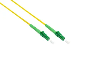 Волоконно-оптический кабель Alcasa LW-SA907LALA 7.5 м OS2 LC - LC/APC Желтый 9 мкм