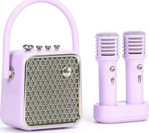 Głośnik Divoom Divoom SongBird-SE Purple Głośnik BT z efektami karaoke