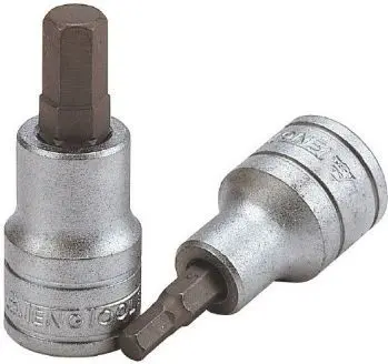 Teng Tools 1/2" sešstūra uzgalis ar