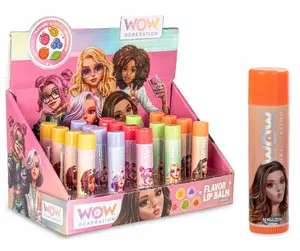 KIDS Nawilżająca Smakowa Pomadka Pomarańczowa Dla Dziewczynki Wow / Wow00112 Pomarańczowy